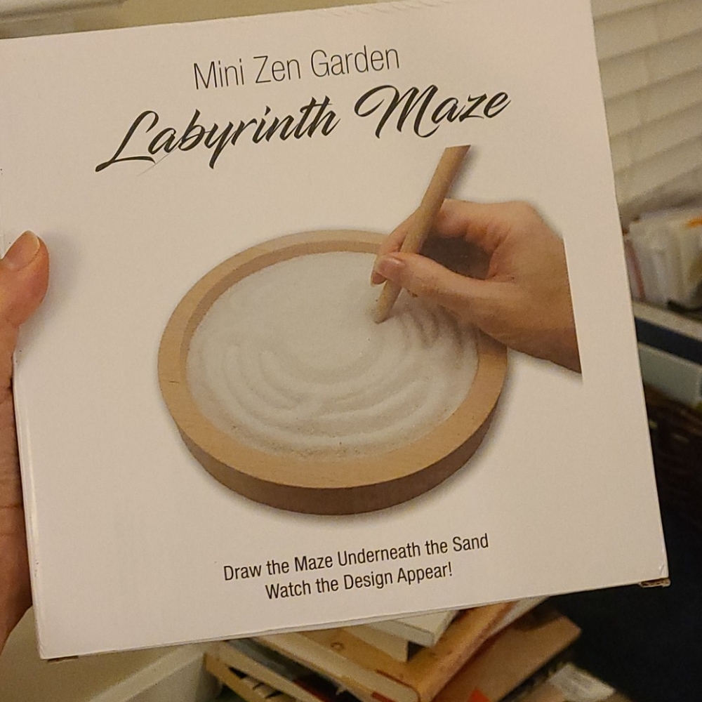 Mini Zen Garden with small stones to decorate